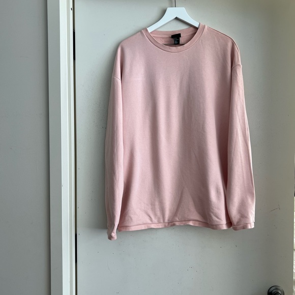 H&M Light Pink Relaxed Fit Sweatshirt - Picture 4 of 4